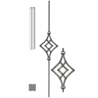 DOPRODEJ Tyč 900mm, profil 12x12mm, ornament 280x180mm