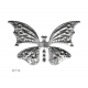 Motýl-dekorační element H 60 x L 110 mm, tl. 0,6 mm