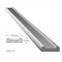 Pásovina plochá B 18x5x2000mm, cena za KUS (2m)