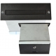 Poštovní schránka 275x90x400 mm, stříbrná antik, pro zabudování do zdi s max. šířkou 350 mm, max. formát listu: A4