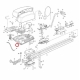 Motážní plastová část pod motorek pro pohon SPIN11 dodavatelský kód: PPD110A.4540