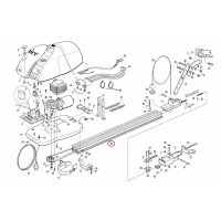 BPA0331A.4565 hliníková šína L-2950 mm pro SPIDO