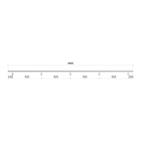 Madlo ø 42.4mm, L-4000mm, broušená nerez AISI304