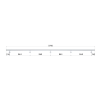 Madlo ø 42.4mm, L-3750mm, broušená nerez AISI304