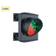 ASF Semafor LED dvoubarevný-jednokomorový 230V, IP65