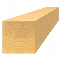 Dřevěný profil čtvercový (40x40mm / L: 2000mm) materiál: buk, broušený povrch, bez nátěru, balení: PVC fólie