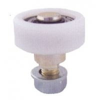 Polyamidové vodící kolečko ø 43mm s ložiskem, M12