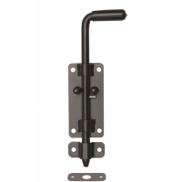 Rýgl ø12 mm, L:220 mm, černý s protikusem