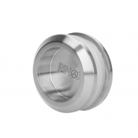 Madlo na dveře ø58mm, sklo 8-12mm, broušená AISI304