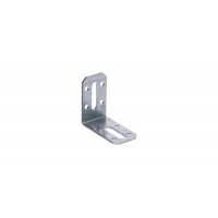 úhelník nastaviteľný 50x55x30mm, 2,0mm, pozink, diery 5mm-8ks, díry 6,5/23mm-1ks, 8,5/21,5mm-1ks