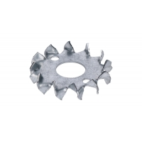 Podložka bulldog, vnitřní ø 17mm, vnější ø 50mm, žárový pozink