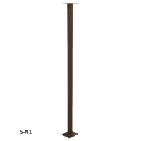 DOPRODEJ! Noha k poštovní schránce RETRO S-R2 (40x20x1000mm), barva: měděná