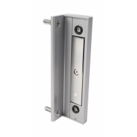 LOCINOX® B-MAG-2500 zadlabávací přídržný elektromagnetický zámek s dorazovou lištou, přídržná síla 2500 N, pro křídlové brány
