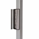 LOCINOX® SAKL QF2 nastavitelná dorazová lišta pro křídlové brány, pro profil 40 až 60 mm, bez povrchové úpravy