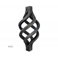 Šiška 175 x 80 mm, čtyřhran 20 x 20 mm