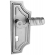 Štítek s klikou 277 x 104 x 2 mm, rozteč 90 mm, pravý